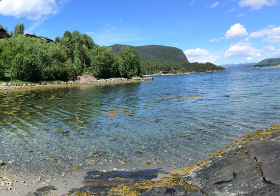 Bucht Sand Norwegen Romsdalfjord Rödvenfjord